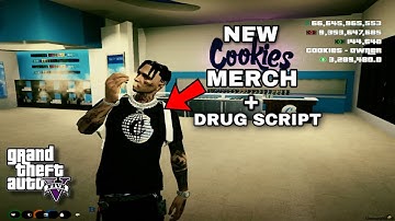 New Cookies Merch For Cookies In GTA 5 RP (FiveM) | New Tesla Model X Show Off | FiveM Drug Script