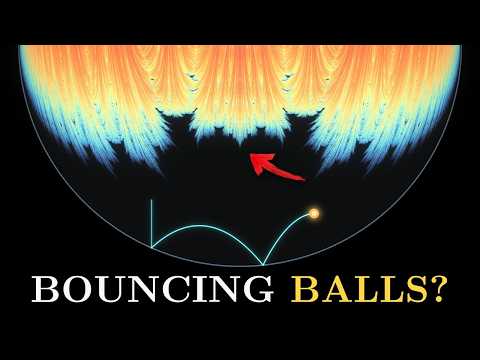 How Bouncing Balls Create a Fractal