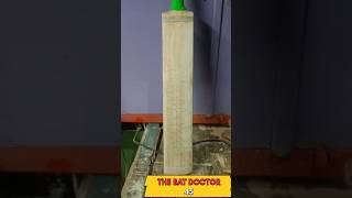 crack fixed ✅ Bat refurbished 🏏#viral #cricket #indiancricket #msdhoni #rohitsharma #youtubeshorts