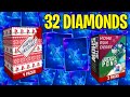 INSANE CHRISTMAS PACK OPENING! 32 GUARANTEED DIAMONDS! MLB The Show 20 Diamond Dynasty