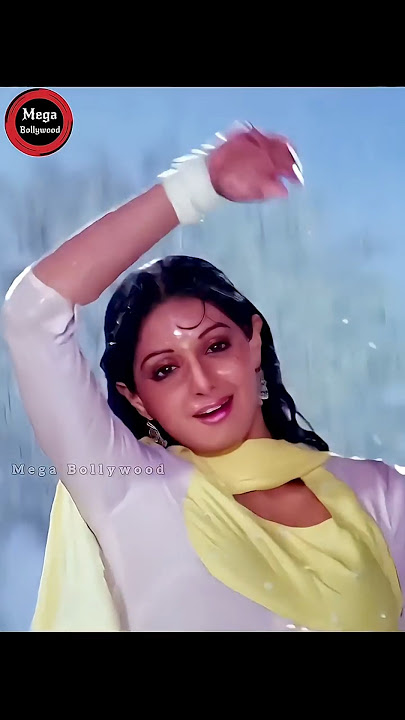 Aa Meri Jaan #Sridevi #Chandni #Rain Moments #MegaBollywood