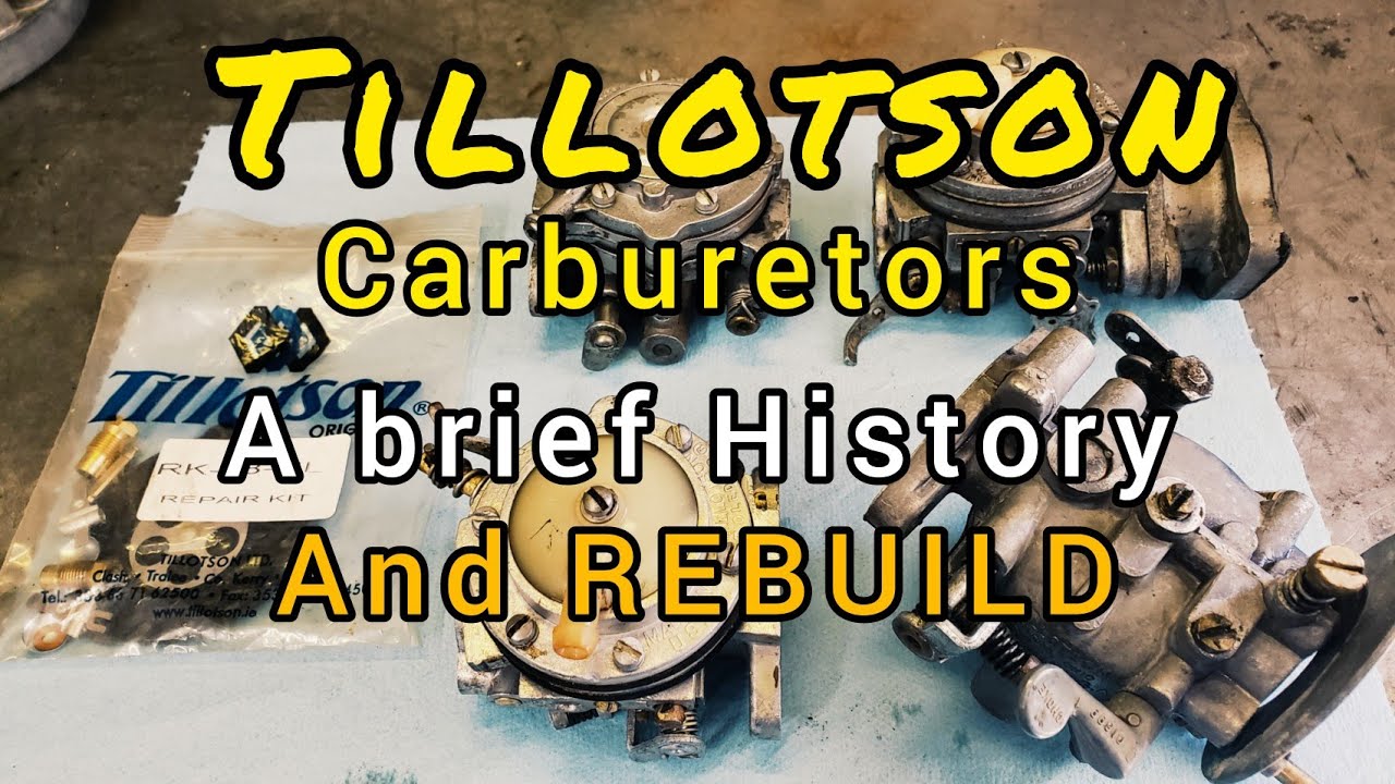 Tillotson Carburetors (Standard on most Vintage Chainsaws) some