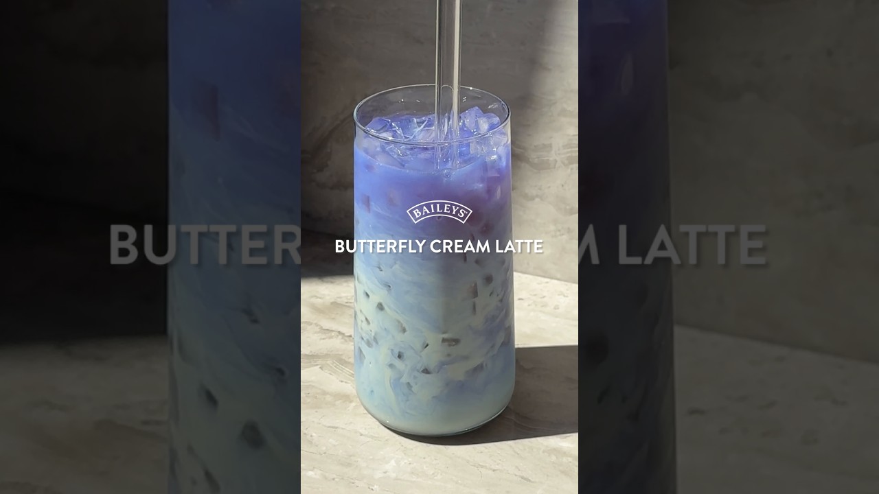 The perfect summer latte 🦋✨