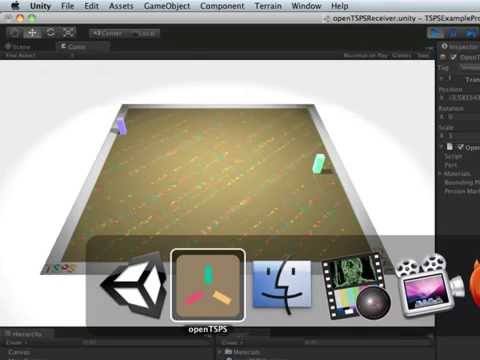 Unity3d - OpenTSPS