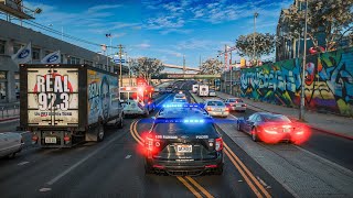 Vivencie a experiencia de um policial da vida real no GTA 5 LSPDFR Ultra Graphic
