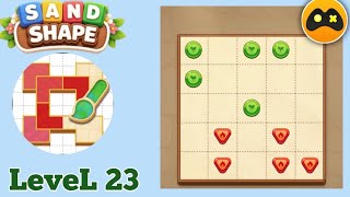 Sand Shape Level 23 Solution Walkthrough 