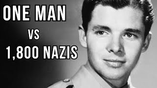 One Man Held Off 1,800 Germans While Standing on a BURNING Tank Destroyer