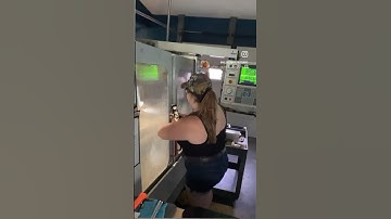 Crystal clear videos are ALWAYS worth the free coolant shower!    #cnc #cncmachining #machineshop