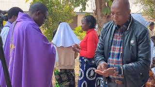 Holy Communion in Burial of Fr Michael Walsh CSSP