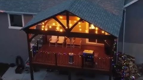 Designing a Deck with a Pavilion - Before & After