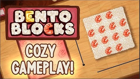 Arrange Bento Boxes in this Cozy Puzzler! Bento Blocks Demo