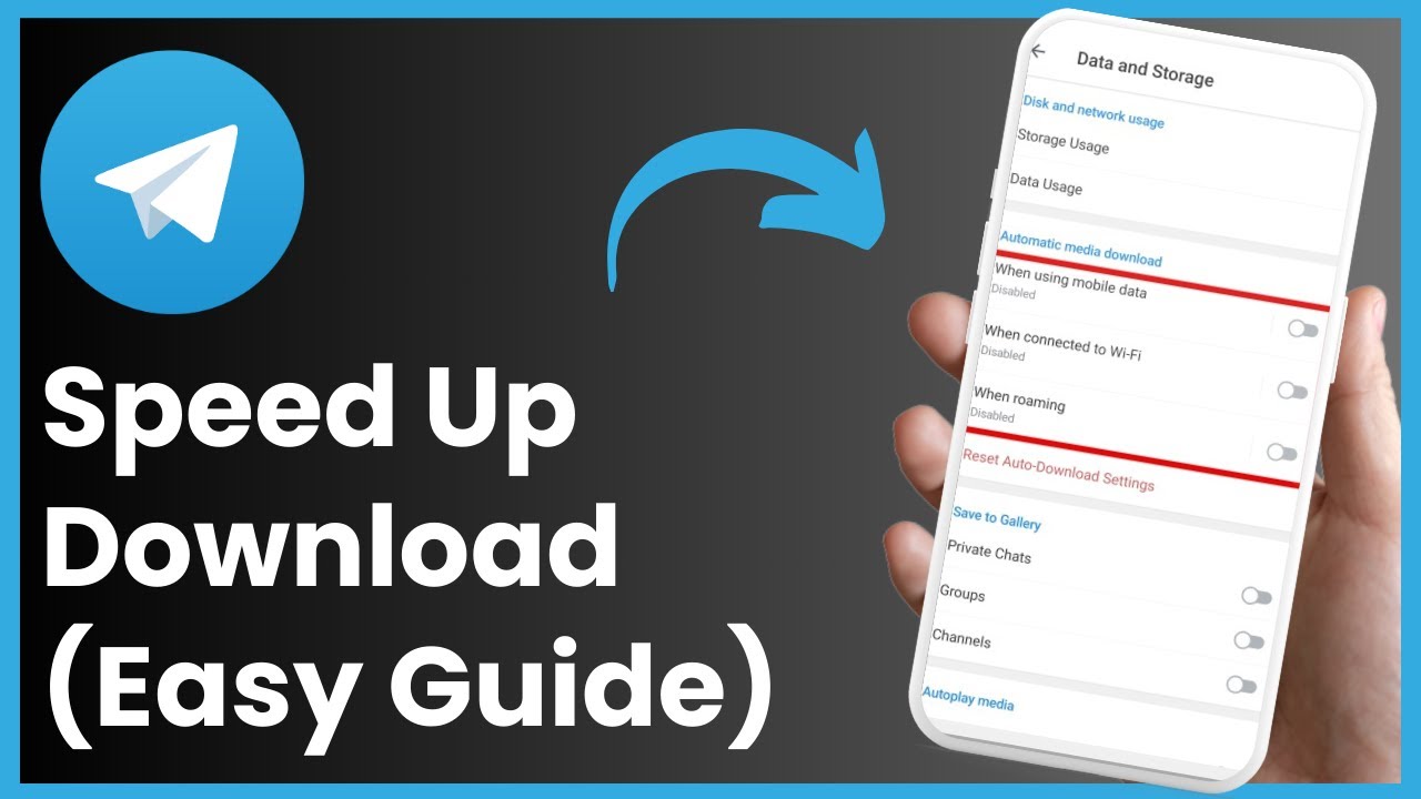 How To Speed Up Telegram Download ! YouTube