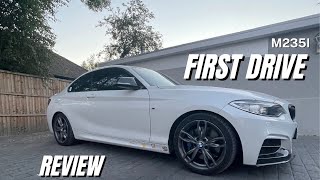 First Drive Review M235i// Honest Opinion