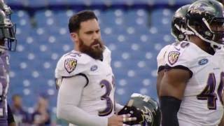 Eric Weddle Goes Head To Head With Dennis Pitta | Wired | Baltimore Ravens