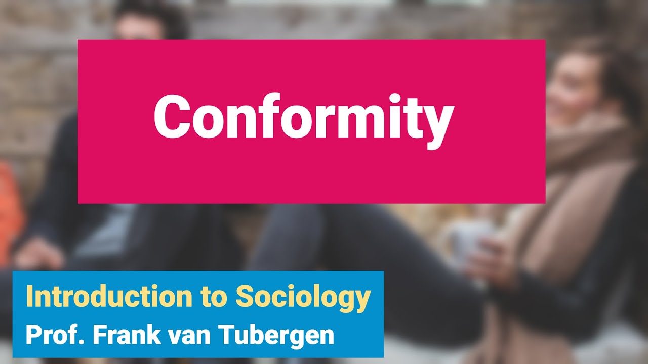 5.3 Conformity | Introduction to Sociology course - SOC 101 - YouTube
