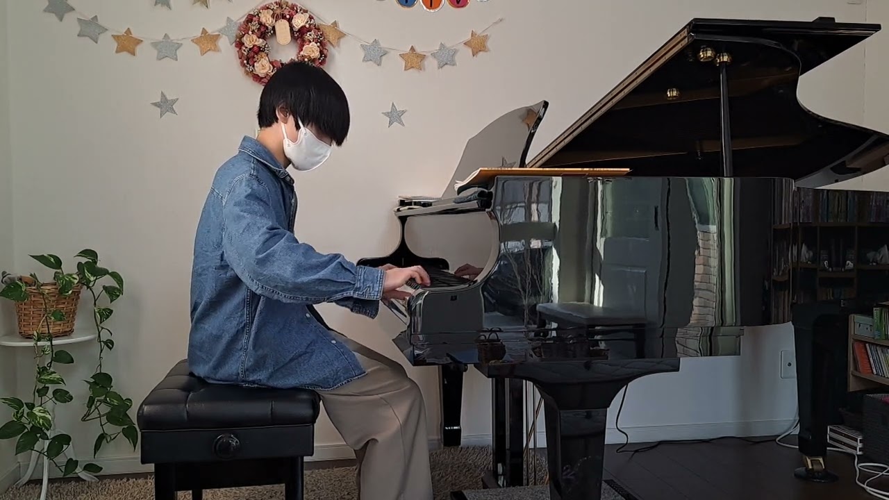 カワイグレードテスト10級　　　ﾊﾞｲｴﾙ104番〜はげしいおどり　　須藤温　小6