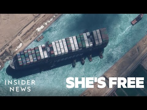 Video: Pot supertancurile să folosească canalul de Suez?