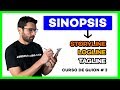 Como escribir una sinopsis de una pelicula  curso guion 3