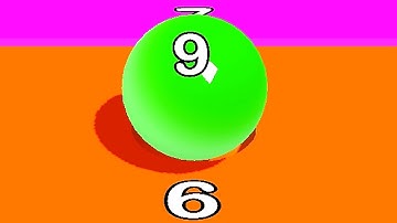 Merge Ball Race - Ball Merge 2048 Game ! All Levels Gameplay (442-447) android,ios