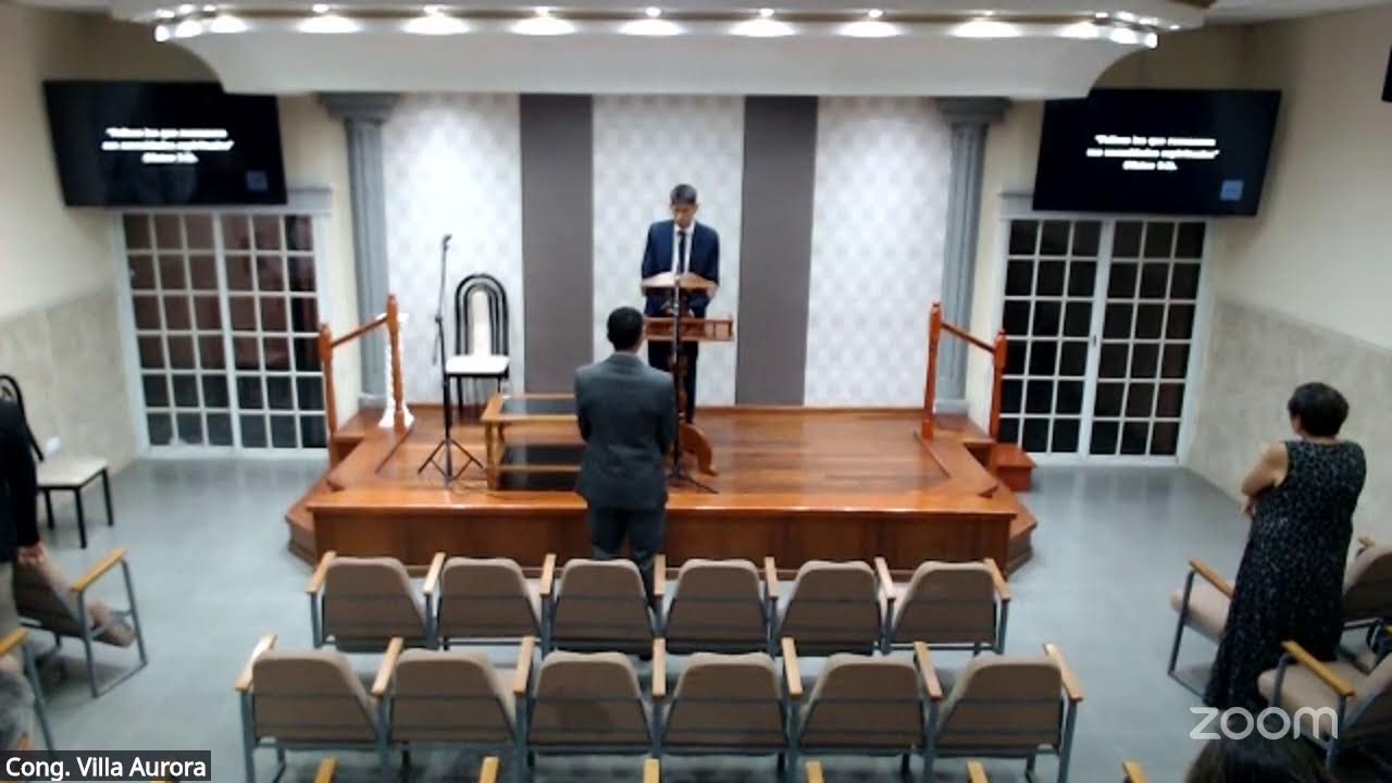 Reunión Zoom de Cong. Villa Aurora