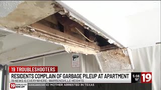 It s raining in the hallways says woman in Warrensville Heights apartment