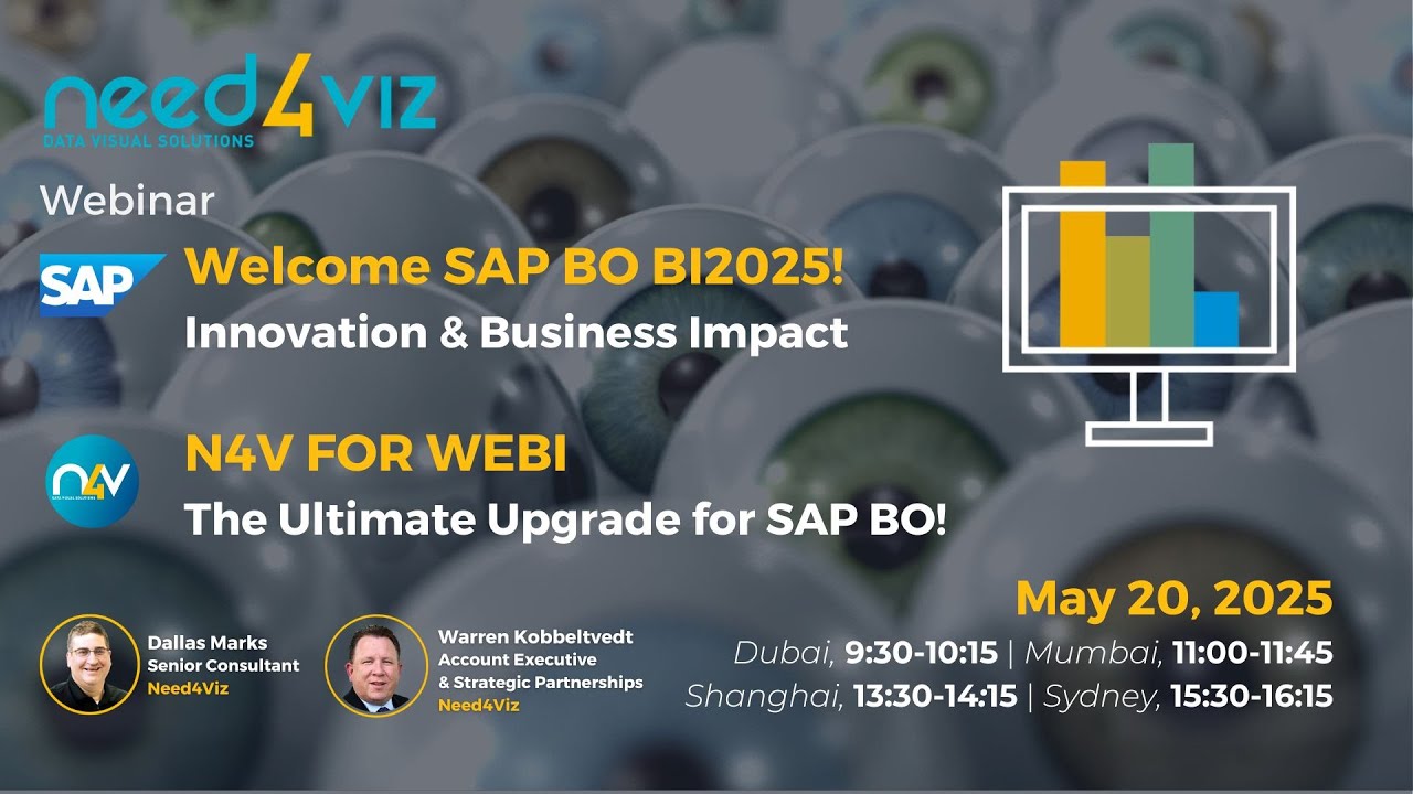 Welcome SAP BO BI2025 and N4V FOR WEBI, The Ultimate Upgrade for SAP BO!