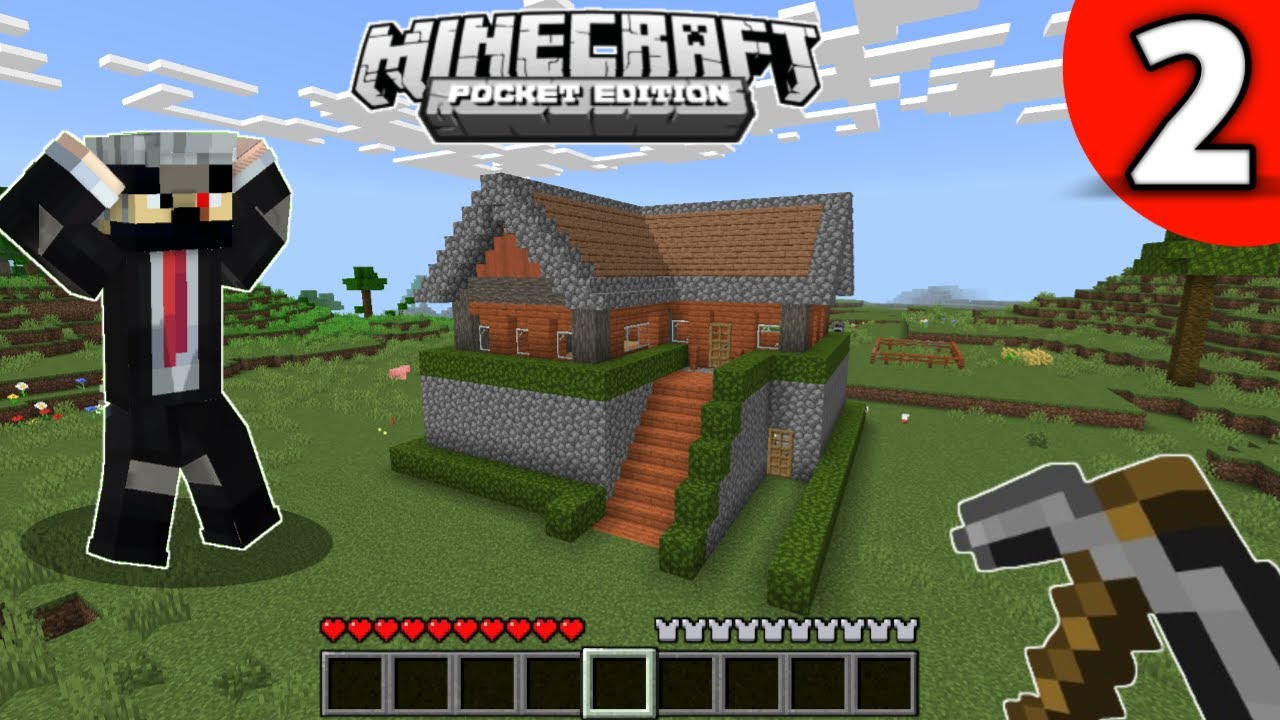 Minecraft Episode 2 – Building the Starter House!" | Minecraft | Hindi |