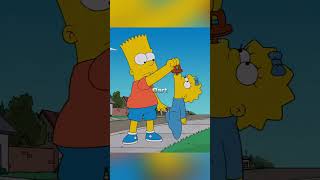 La inesperada conexión entre Bart y Maggie #lossimpson #simpsons