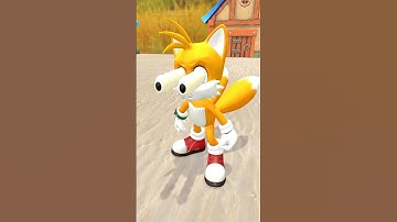 Sonic Team in Squid Game, Tails cloned himself to win the Squid Game #sonic #squidgame #tails #funny