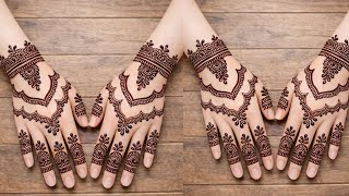 New Mehndi Design 2026 Back Hand Mehndi Design Floral Mehndi Designs Easy Mehndi Designs