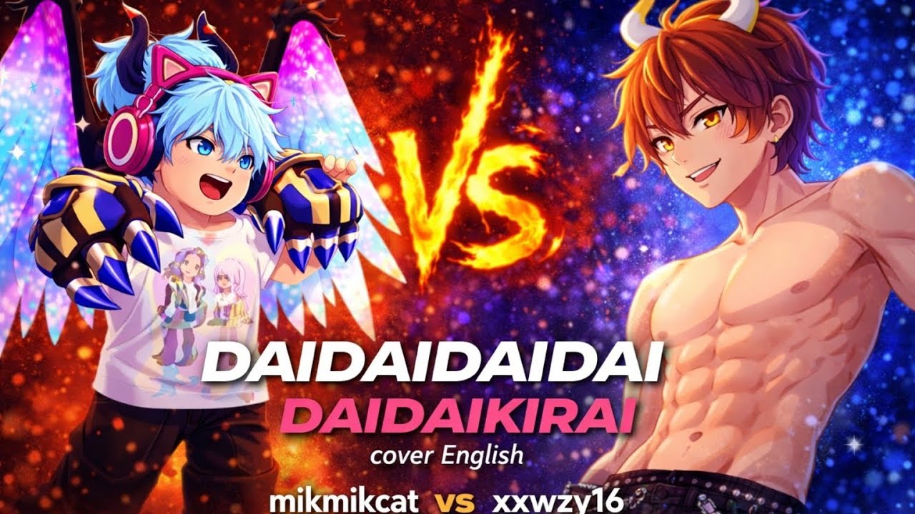 DaidaidaidaiDaikirai self cover mikmikcat vs xxwzy16 ダイダイダイダイダイキライ