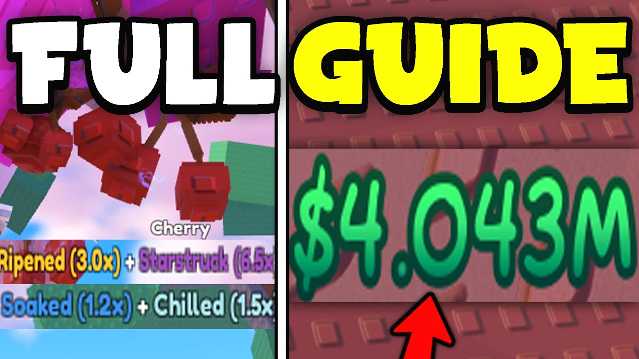 How to make MILLIONS in Garden Horizons Roblox (Money Guide)