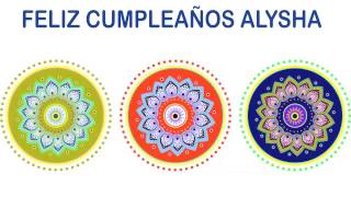 Alysha   Indian Designs - Happy Birthday