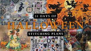 Flosstube Extra: '31 Days of Halloween' Stitching Plans 2026!!
