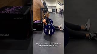 The most easy way to set up for your Barbell Hip Thrusts