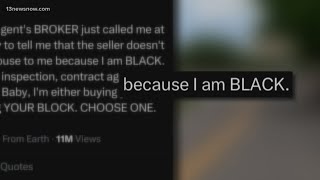 Alleged race-related comments in Virginia Beach home sale