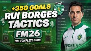 FM26 Mobile META Tactics RUI BORGES! HIGH GOAL SCORING TACTICS