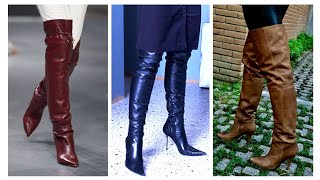 Beautiful Women Thigh High Boots