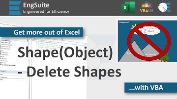 Delete Shapes - Excel VBA
