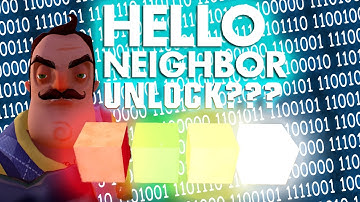 Hello Neighbor Alpha 4 - COLOR CUBES