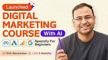Live Paid Batch of Digital Marketing Course for Beginners - Starting 10th November