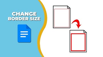 how to change border size in Google Docs