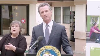 Governor Newsom announces plan aimed at tackling California’s homelessness crisis