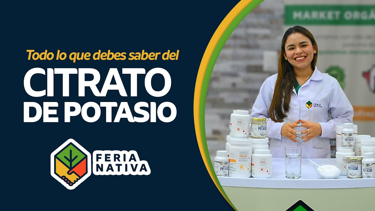 Citrato de Potasio 30 Cápsulas 500 mg Nutrición 2000 - La Panza es