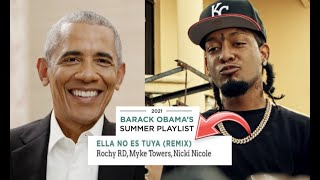 Barack Obama Revela que Ella No Es Tuya De Rochy RD Es Uno De Sus Favoritos!!!