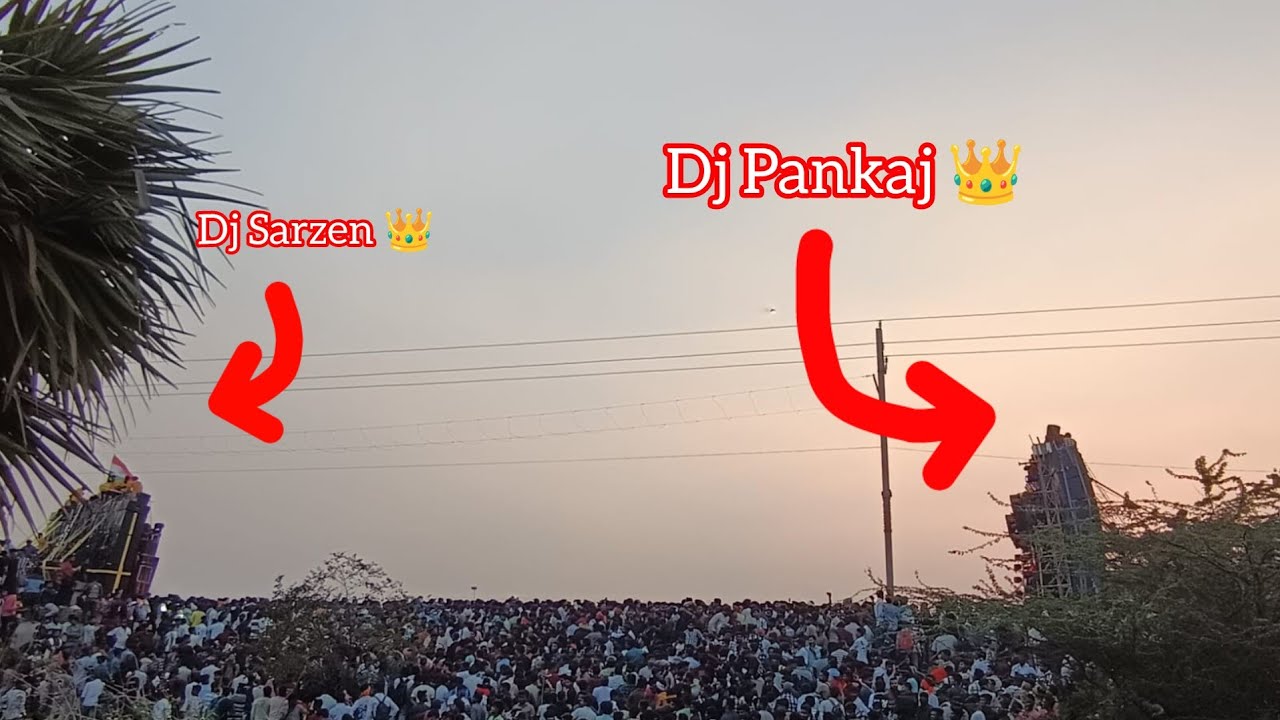 Dj sarzen vs dj pankaj competition (kab Shuru Hua Kab khatm Hua Maloom hi nahin chala) 