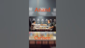 Magnus Carlsen Resign vs Vishy Anand #shorts #chess