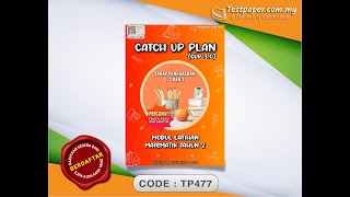 TAHAP 1 : CATCH UP PLAN (CUP 3 0) MATEMATIK TAHUN 2 - MODUL LATIHAN (DWIBAHASA)
