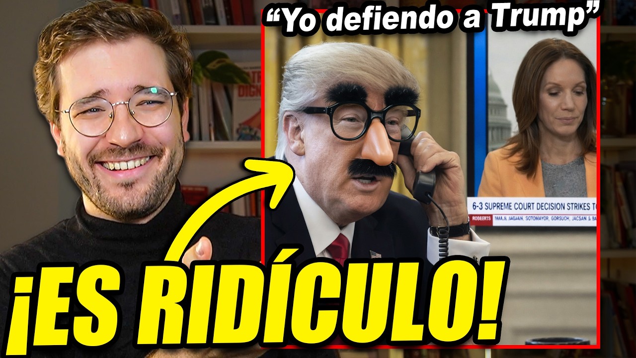 TRUMP LLAMA A UNA TV CON NOMBRE FALSO Y LO PILLAN. RIDÍCULO TOTAL.