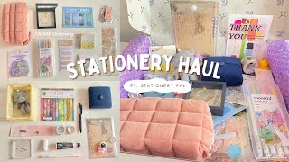 Huge Stationery Haul Ft. Stationery Pal | ASMR Unboxing | Aasthaetics